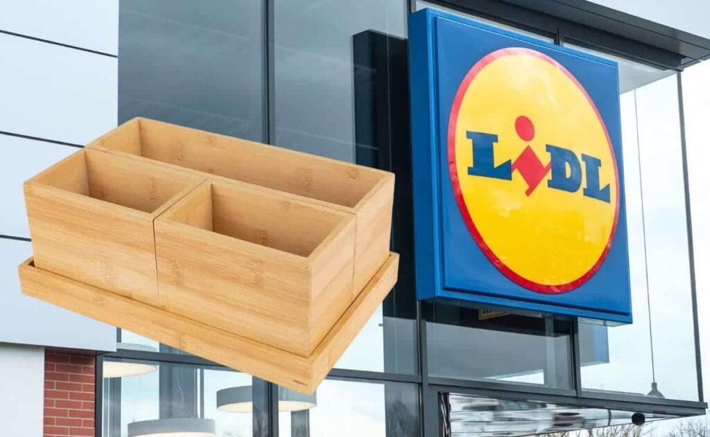 La bandeja para la cocina o el baño de Lidl ahora rebajada