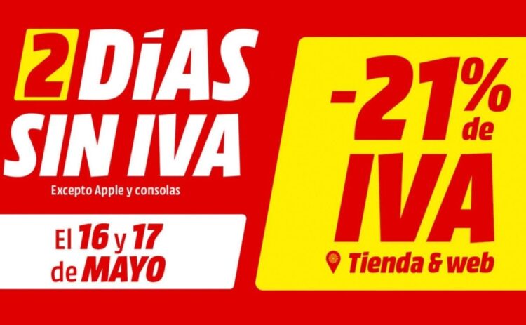 El día sin IVA de MediaMarkt ya está aquí