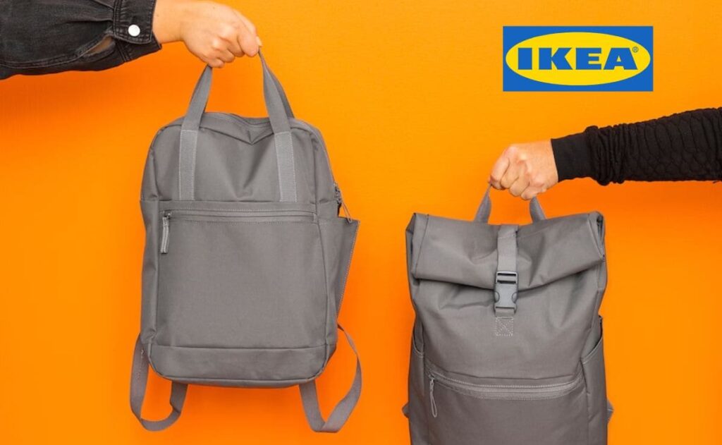 La mochila multiusos de IKEA que arrasa en ventas con amplios bolsillos para guardar lo que quieras