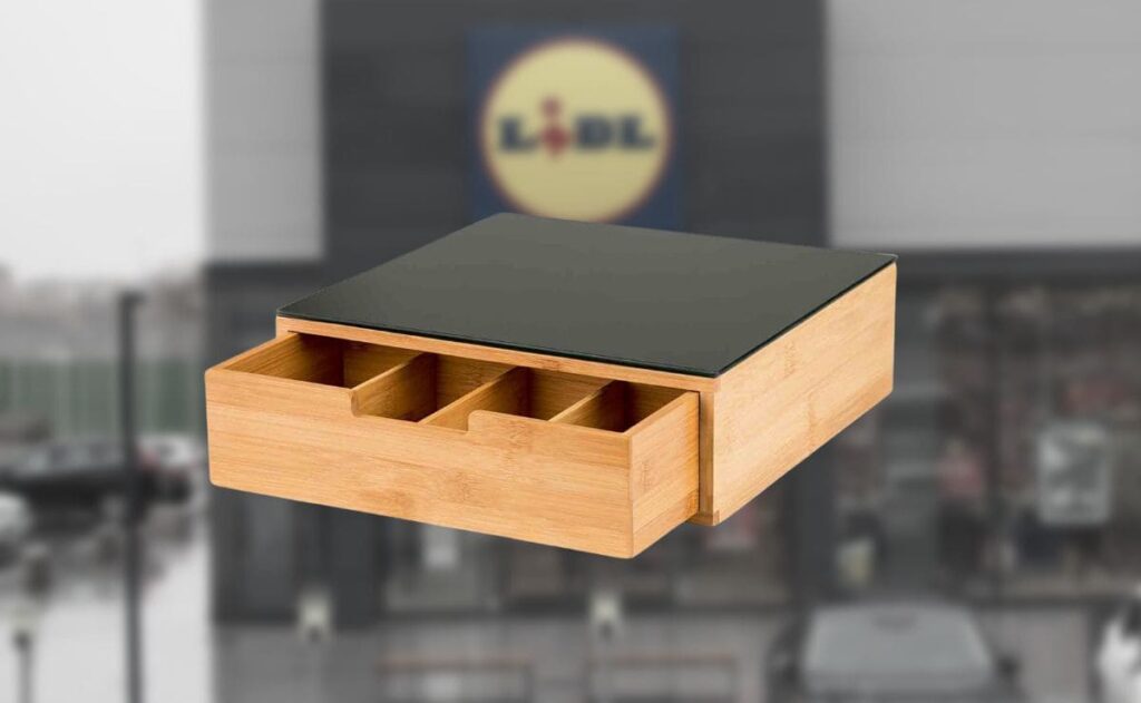 Lidl tiene un cajón organizador para organizar tu cocina y guardar las cápsulas de tu cafetera superautomática