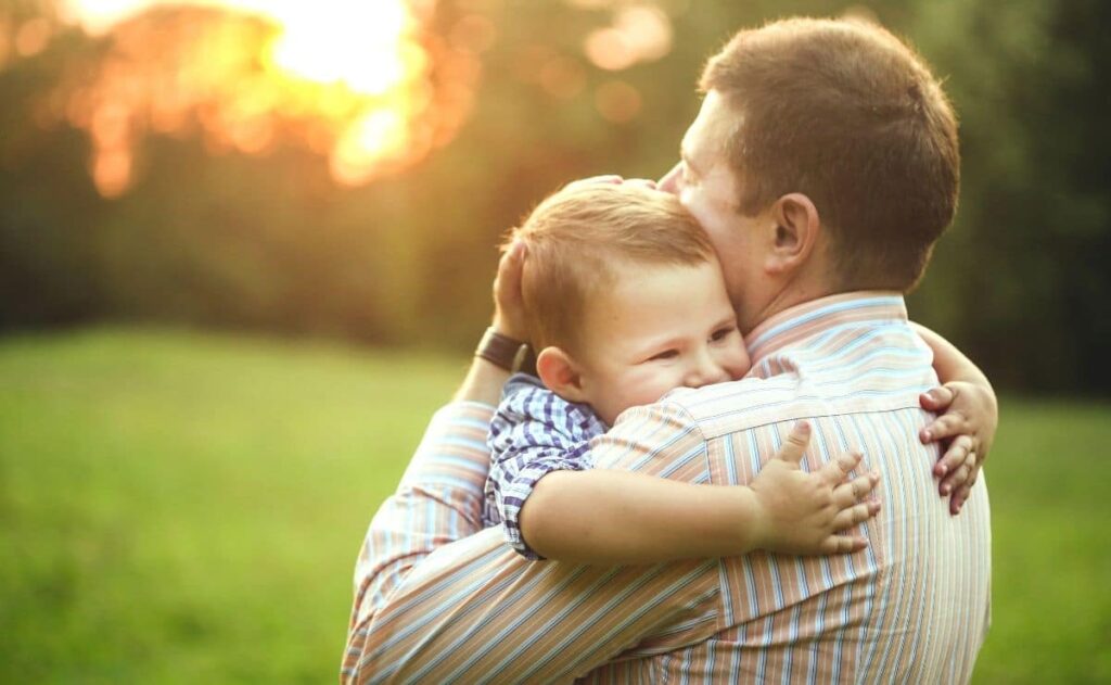 padre e hijo complemento de maternidad