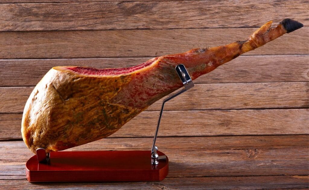 pata jamón ibérico porcino serrano alimento ocu recomendación dieta