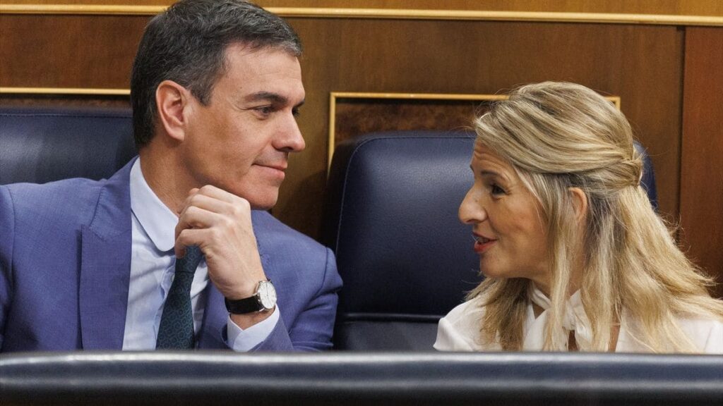 Pedro Sánchez y Yolanda Díaz trabajan para reducir la jornada laboral hasta las 37,5 horas