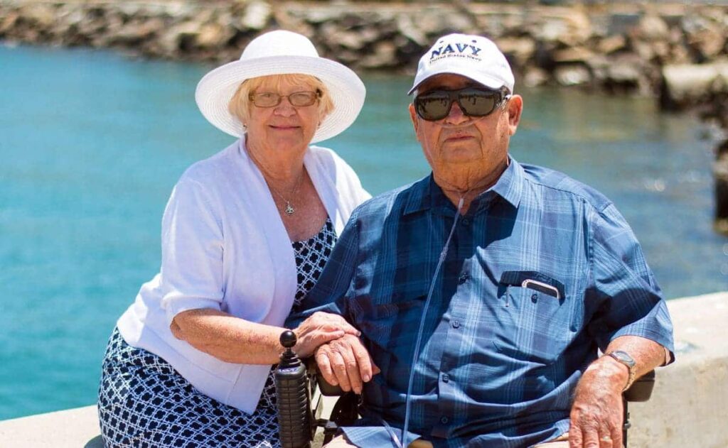 Personas mayores durante un viaje del Programa de Turismo Social del IMSERSO