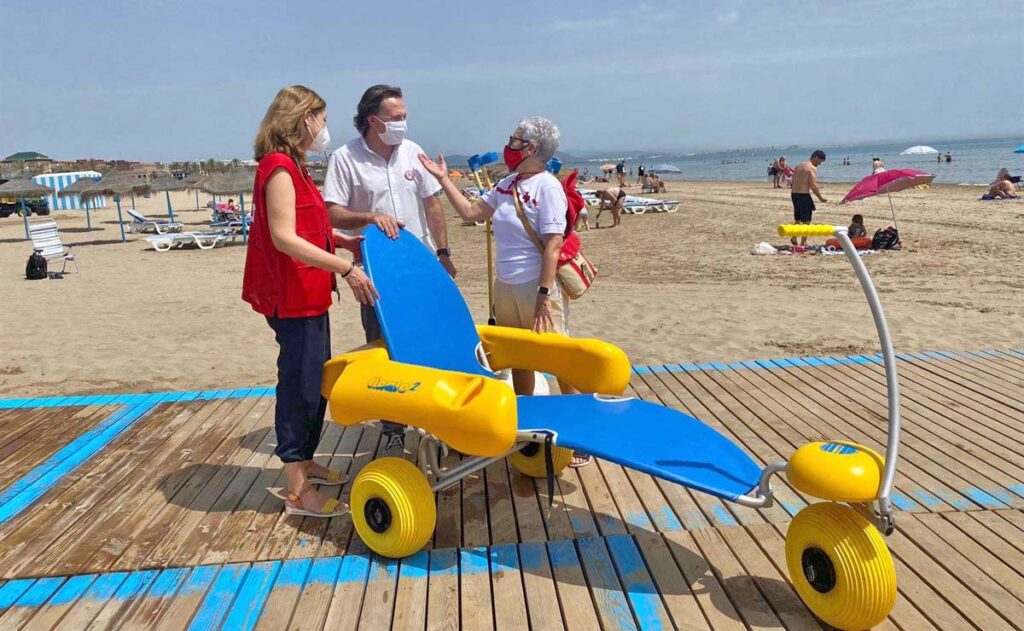 Playa accesible Valencia