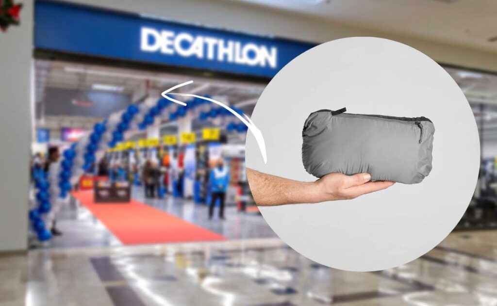 El plumífero más fácil de guardar de Decathlon