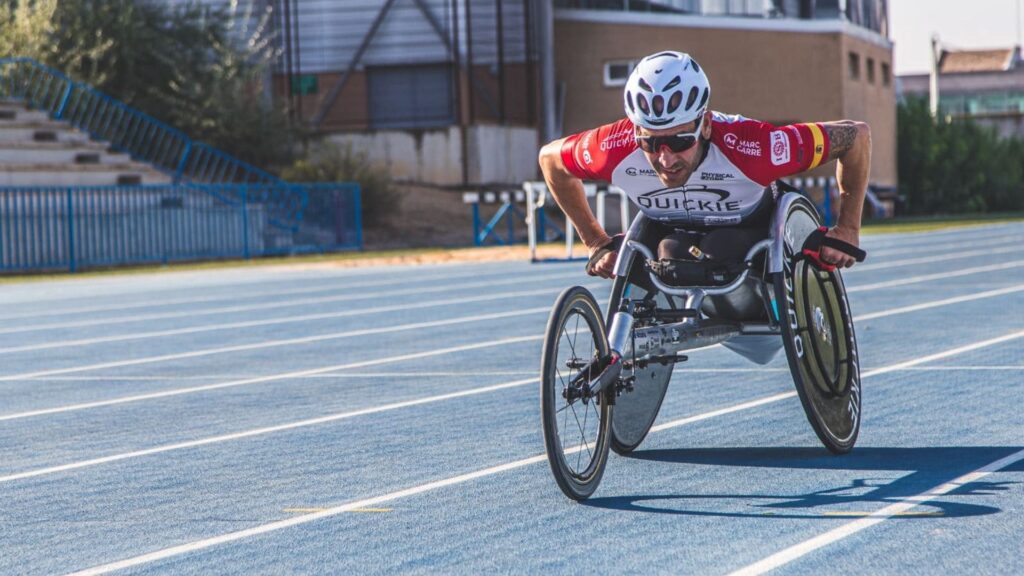 Rafa Botello, deportista paralímpico con discapacidad física, hace balance de su año deportivo