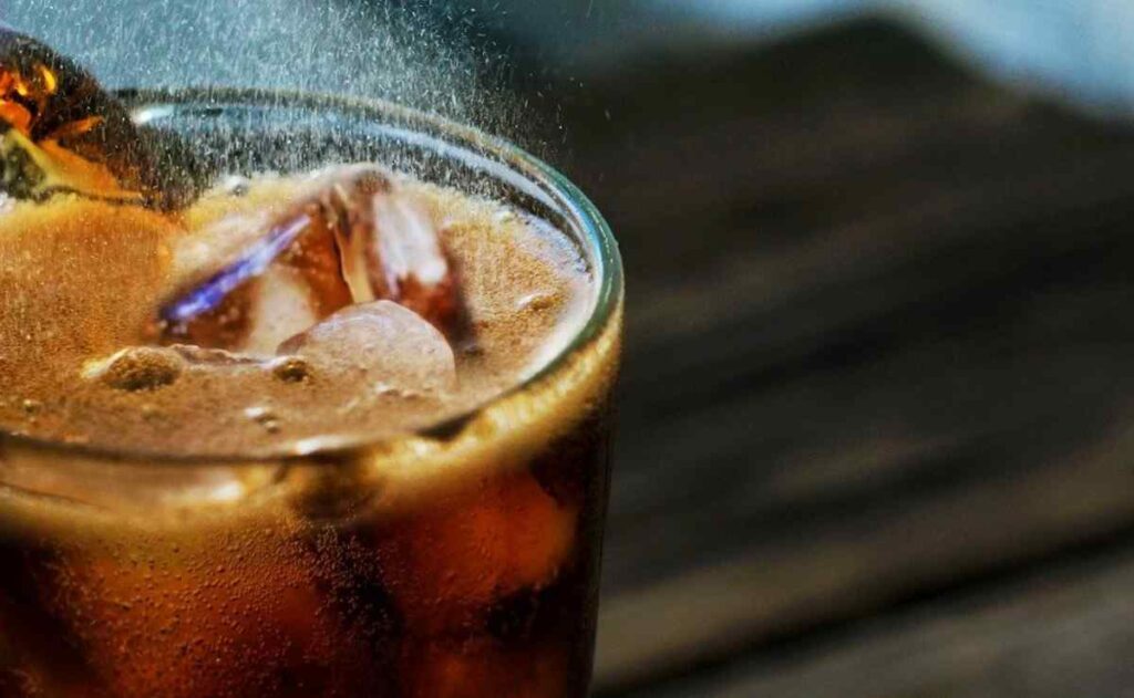 Refresco cola bebida sin azúcar