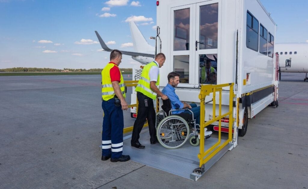 servicio personas con movilidad reducida aeropuerto