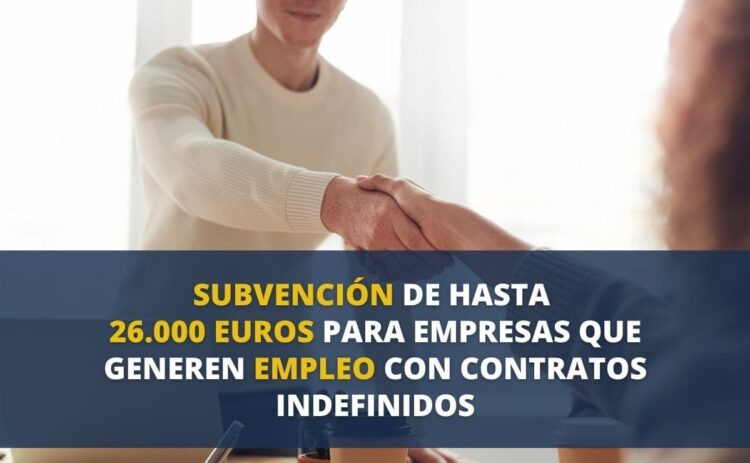 subvención empleo valencia contratos indefinidos