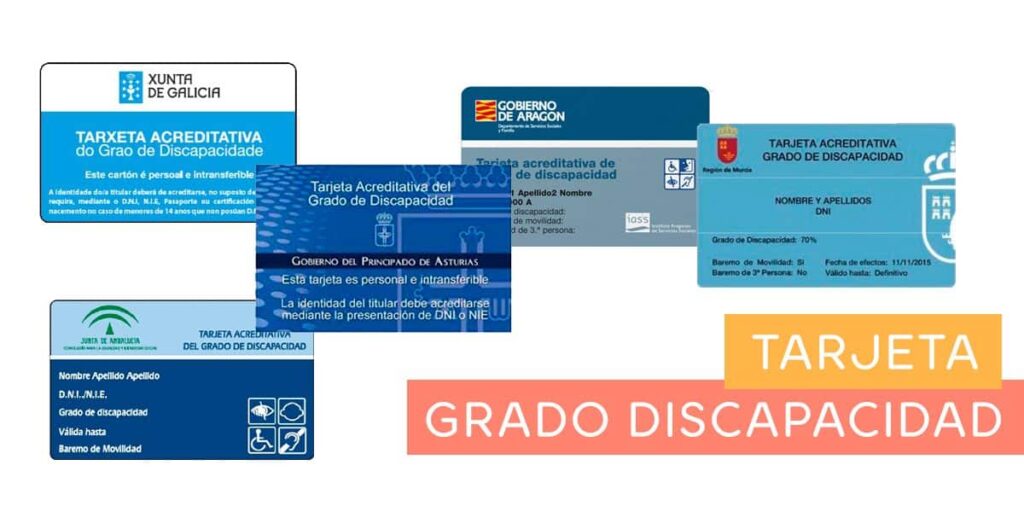 ¿Cómo conseguir la tarjeta acreditativa del grado de discapacidad?