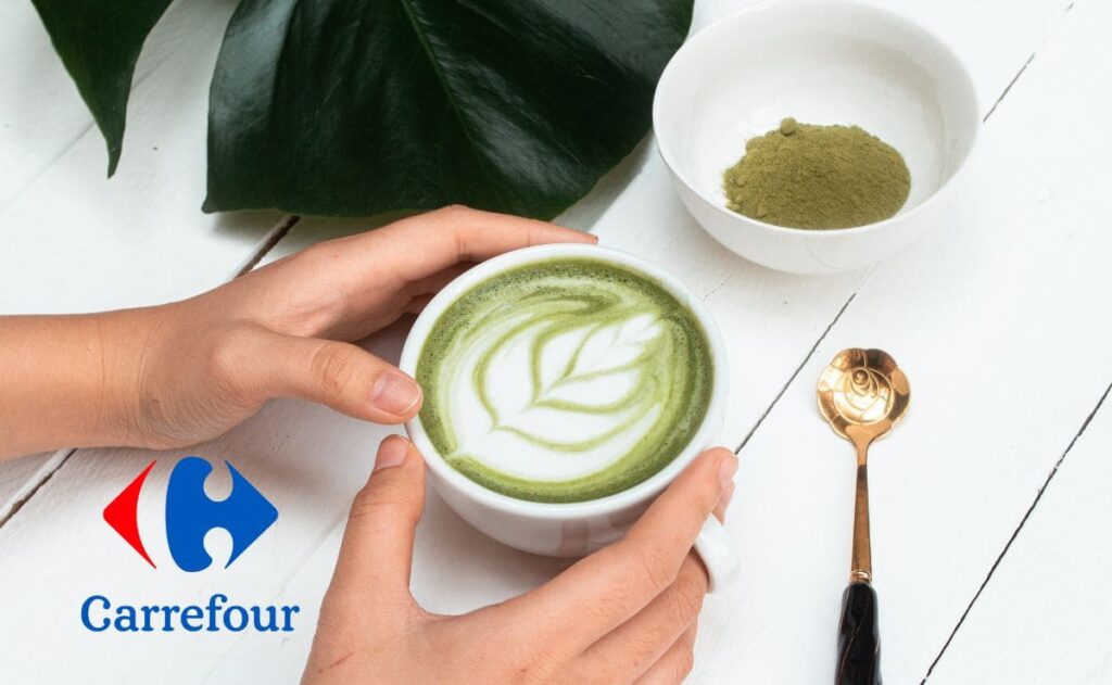 Calidad del té matcha de Carrefour