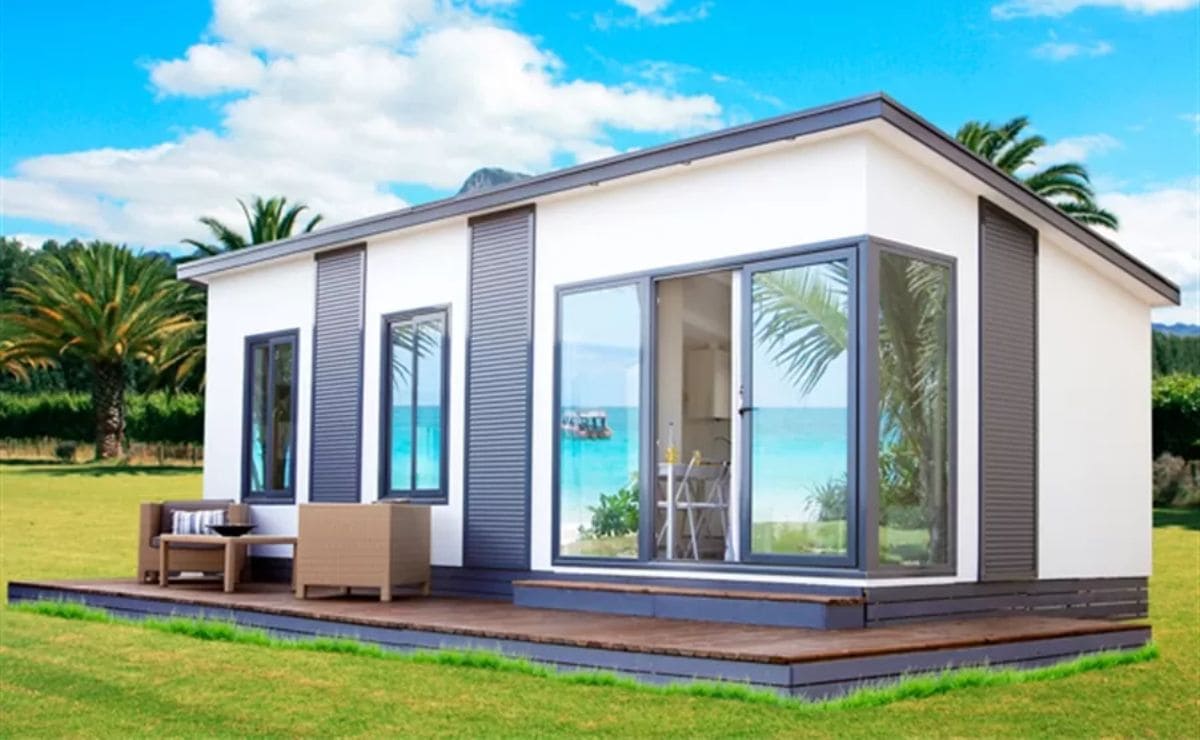 La vivienda prefabricada más moderna ideal para casas de verano