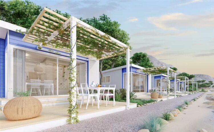 Viviendas prefabricadas 'Mykonos' estilo Grecia en Alucasa