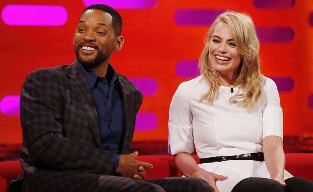 Will Smith y Margot Robbie