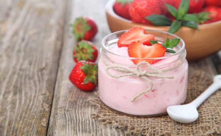 yogur fresa leche lácteo ocu ranking dieta salud fruta