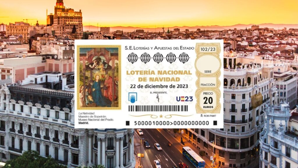 Lotería de Navidad en Madrid