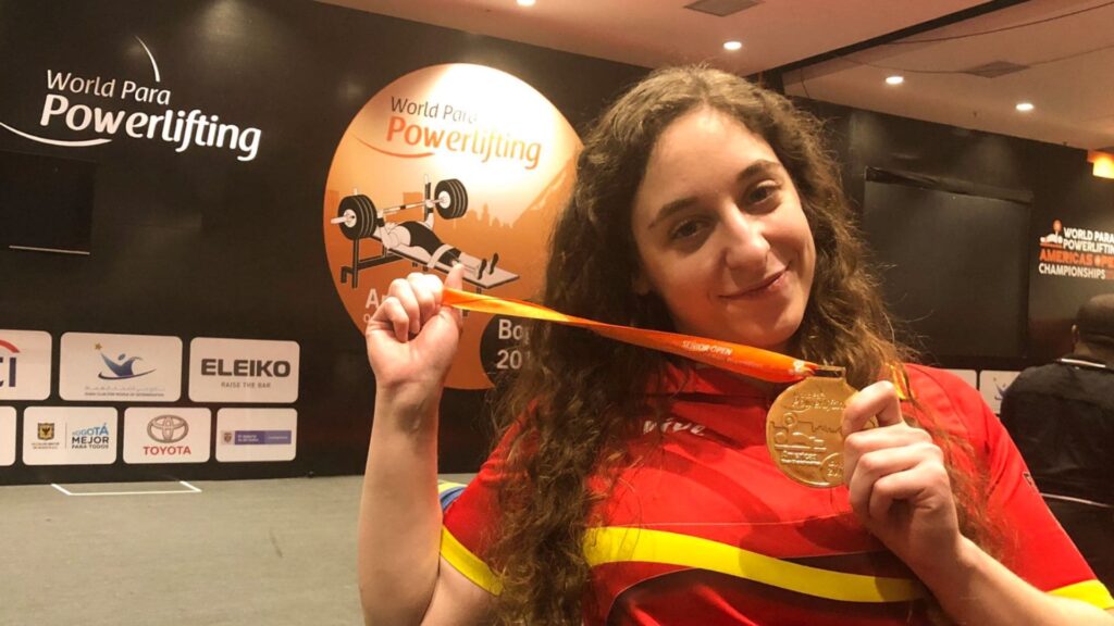 Loida Zabala, deportista paralímpica con discapacidad