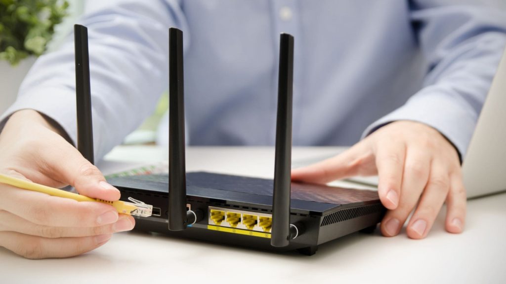 Estafa de cambio de router OCU