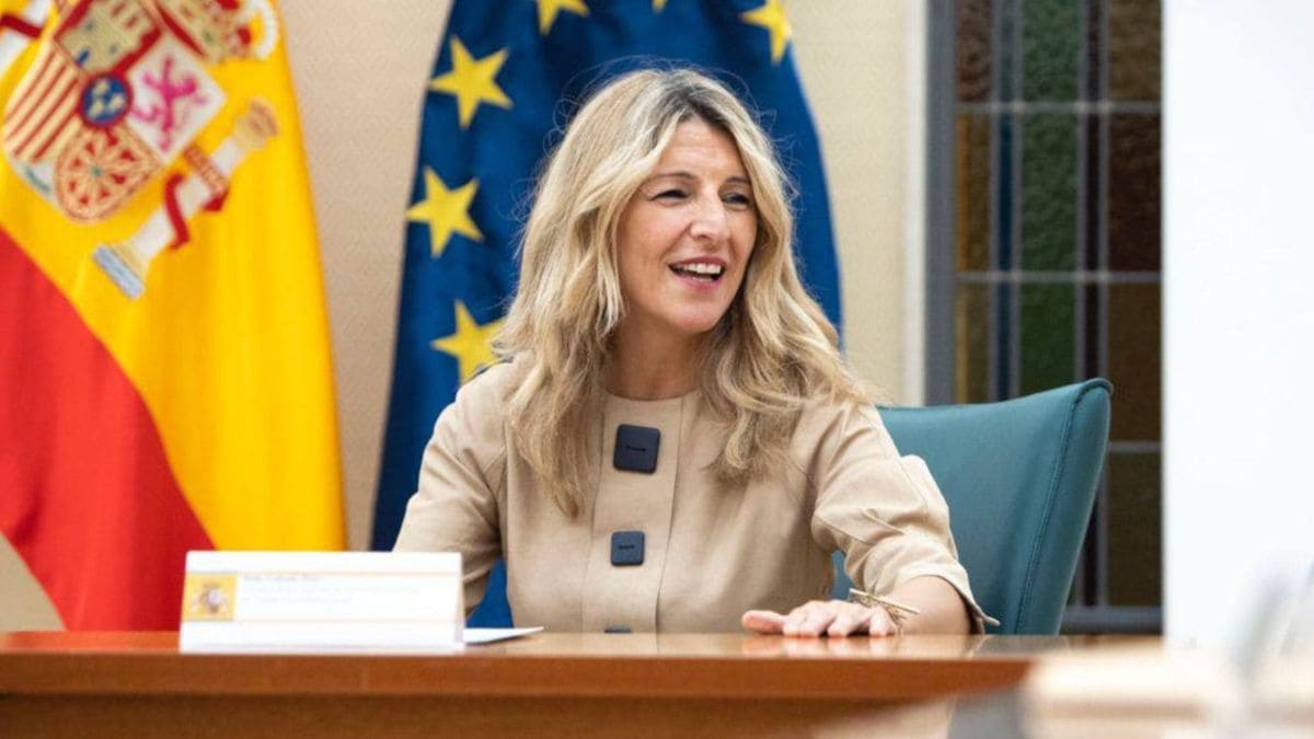 Yolanda Díaz, ministra de Trabajo y Economía Social./ Foto del Gobierno de España