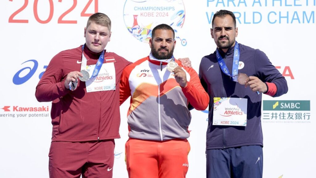 Kim López se proclama campeón del mundo paralímpico