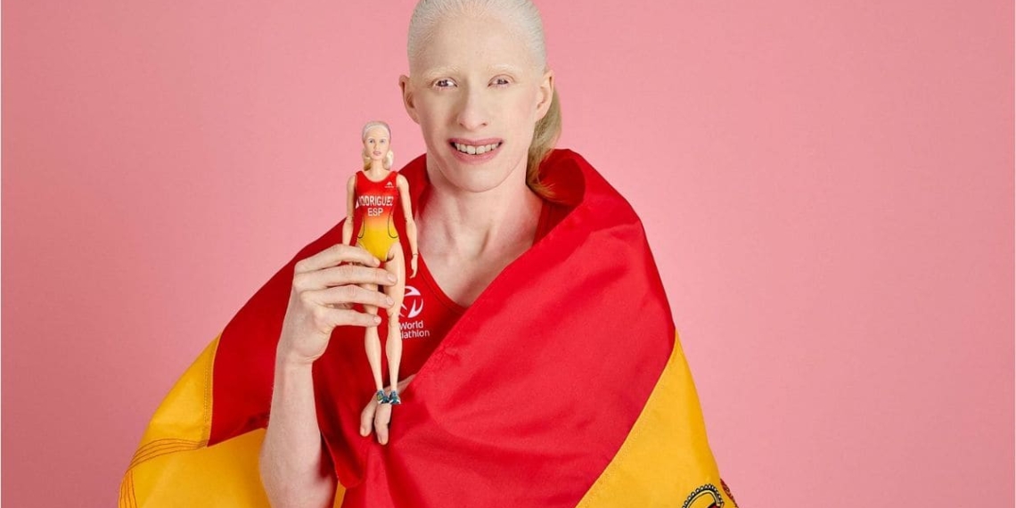Susana Rodríguez, una deportista paralímpica con una muñeca de 'Barbie'