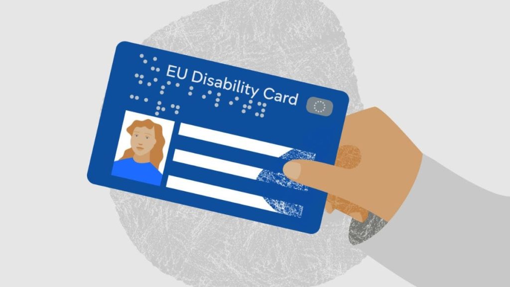 La Tarjeta Europea de Discapacidad para las personas con discapacidad será gratuita