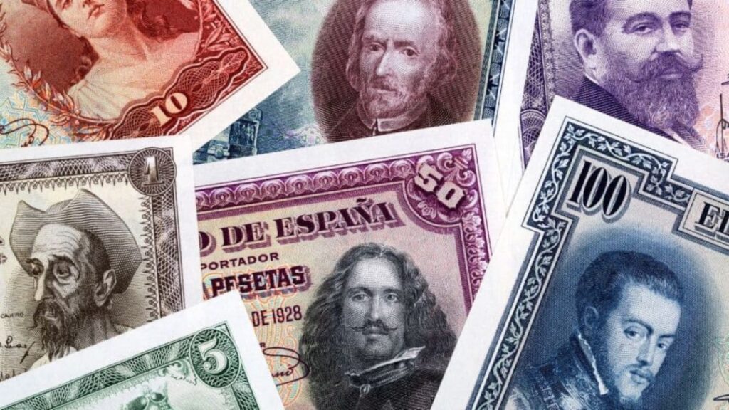 Billetes de pesetas