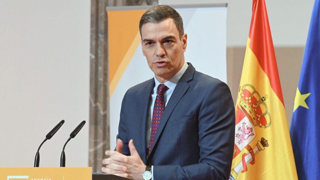 Pedro Sánchez, presidente del Gobierno de España jubilación