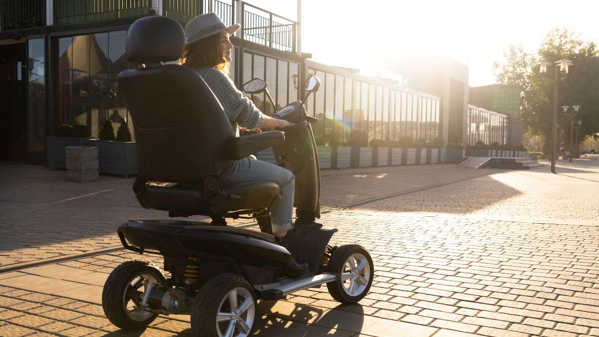 Scooter electrica para personas con movilidad reducida El Corte Inglés