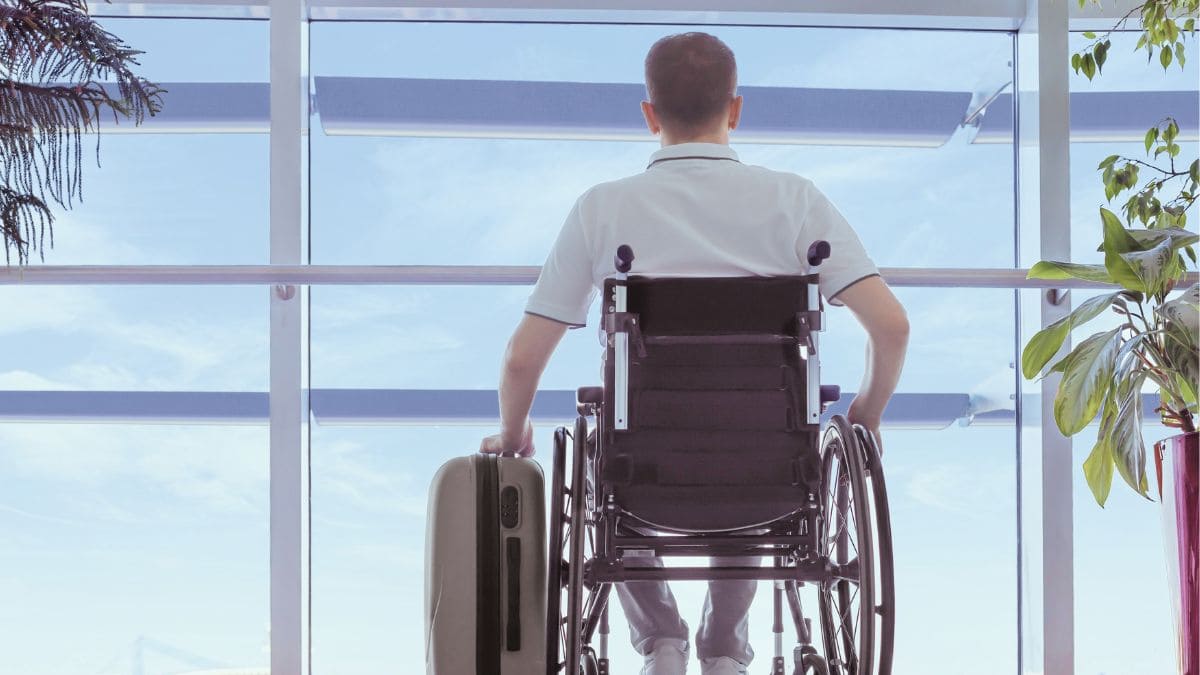 Personas con discapacidad viajando con el IMSERSO