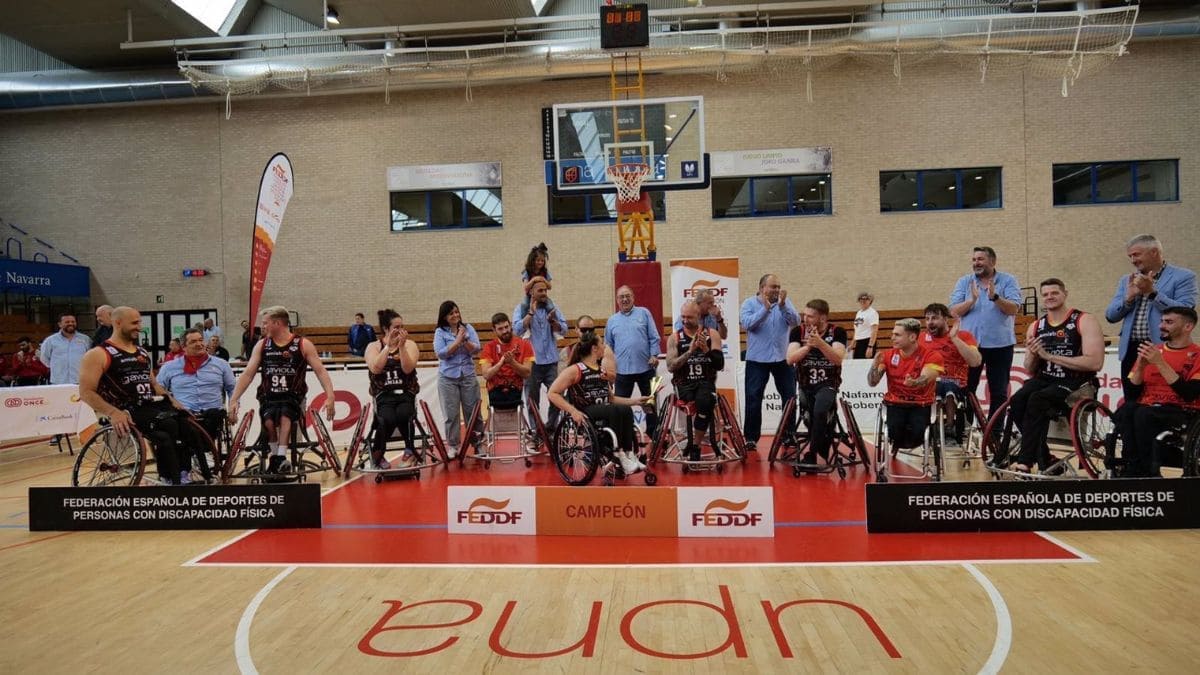 BSR Amiab Albacete se proclama Campeón de Liga de baloncesto en silla de ruedas
