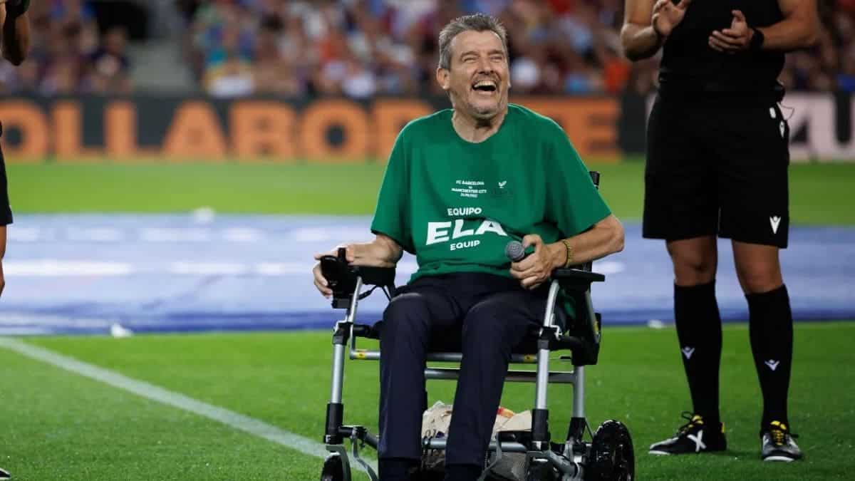 Juan Carlos Unzué, el ex futbolista y ex entrenador que lucha contra la ELA