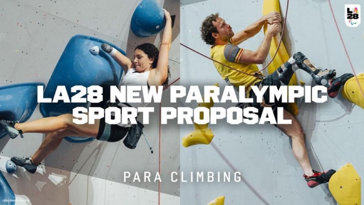 El Comité Paralímpico Internacional anuncia que la escalada será deporte paralímpico