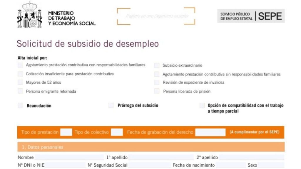 Subsidio Extraordinario por Desempleo