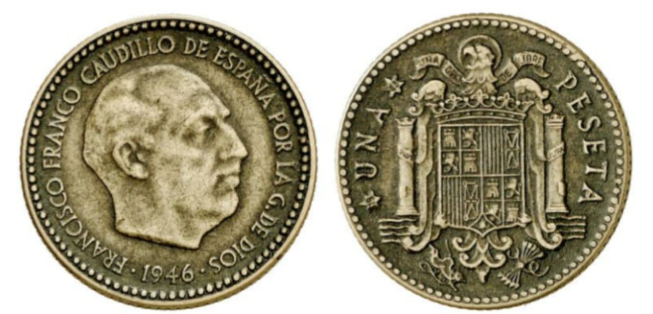 Moneda peseta 1946