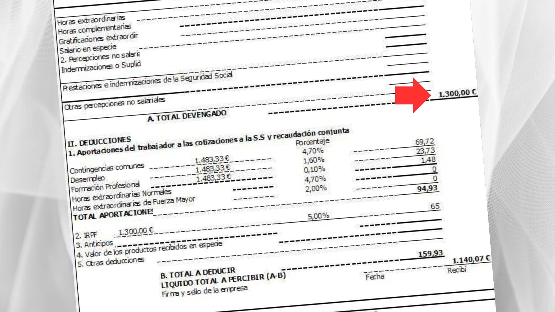 Revisa tu nómina y descubre si cobras lo que te corresponde