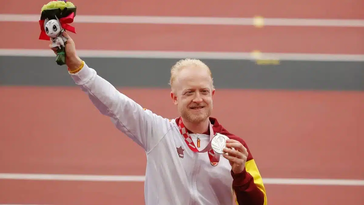 Iván Cano, deportista paralímpico que logró una medalla en los Juegos Paralímpicos de París 2024