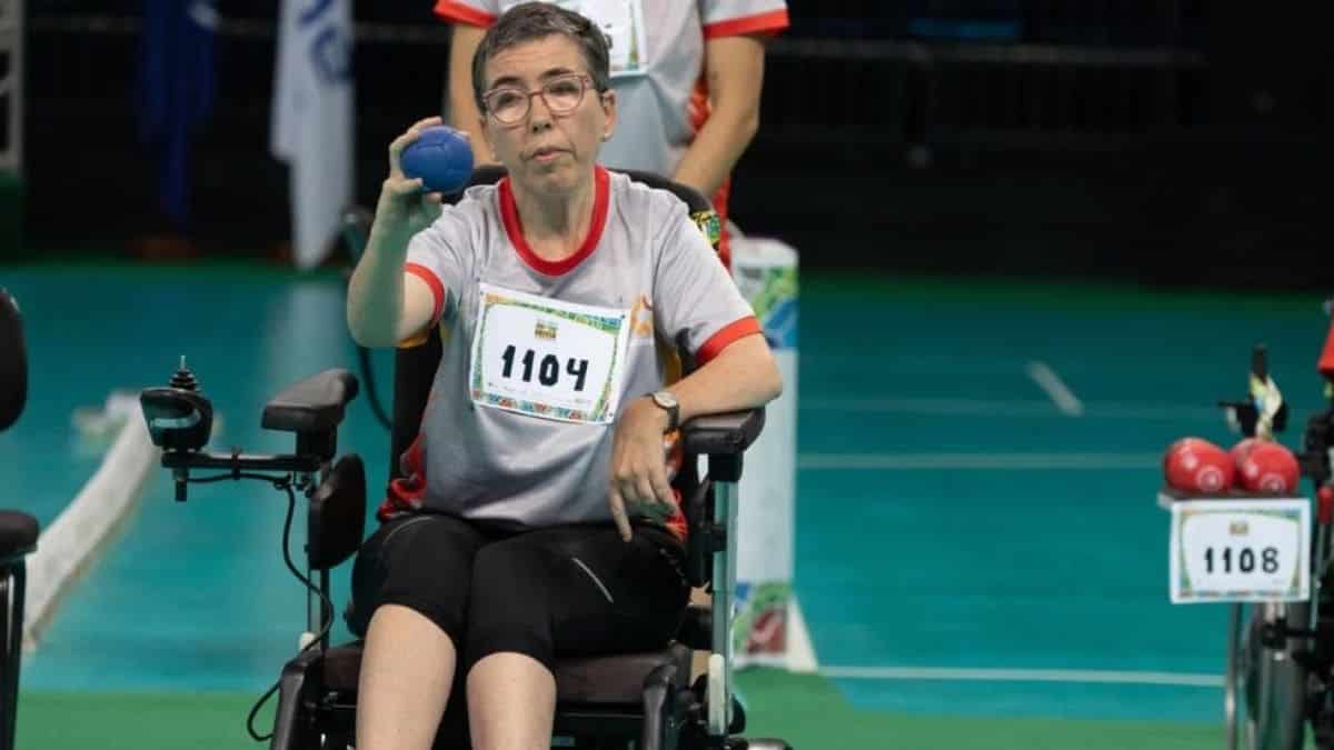 Amagoia Arrieta, deportista española paralímpica de Boccia Juegos Paralímpicos