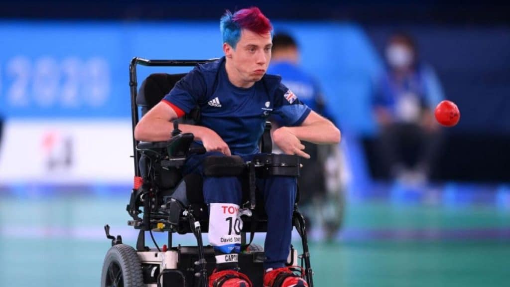 David Smith, uno de los mejores deportistas de Boccia del mundo Juegos Paralímpicos