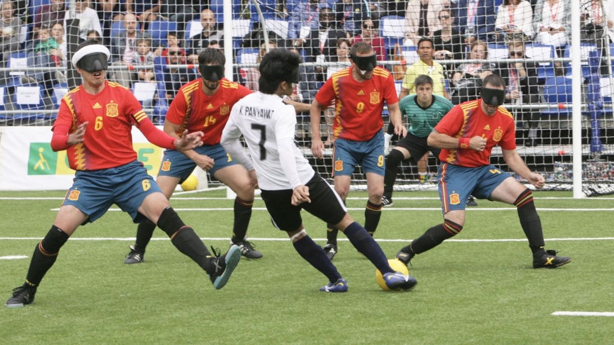 Fútbol para ciegos en los Juegos Paralímpicos