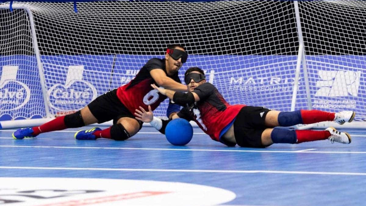 Goalball, deporte de los Juegos Paralímpicos