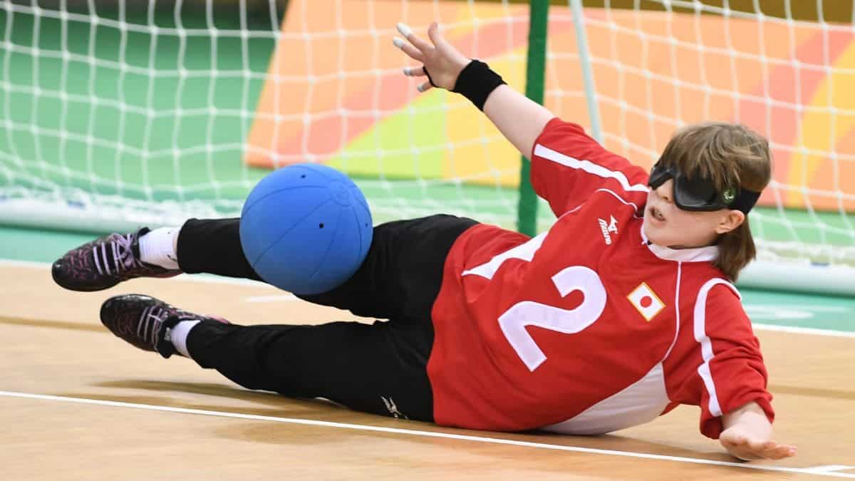 Goalball, deporte de los Juegos Paralímpicos