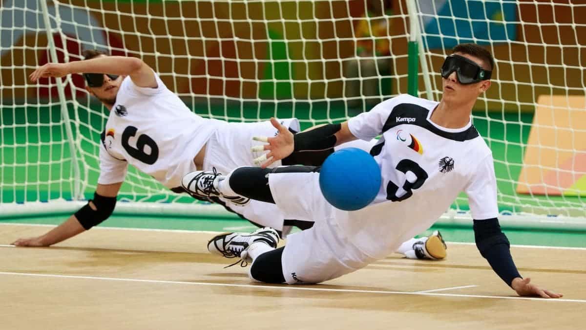 Goalball, deporte de los Juegos Paralímpicos