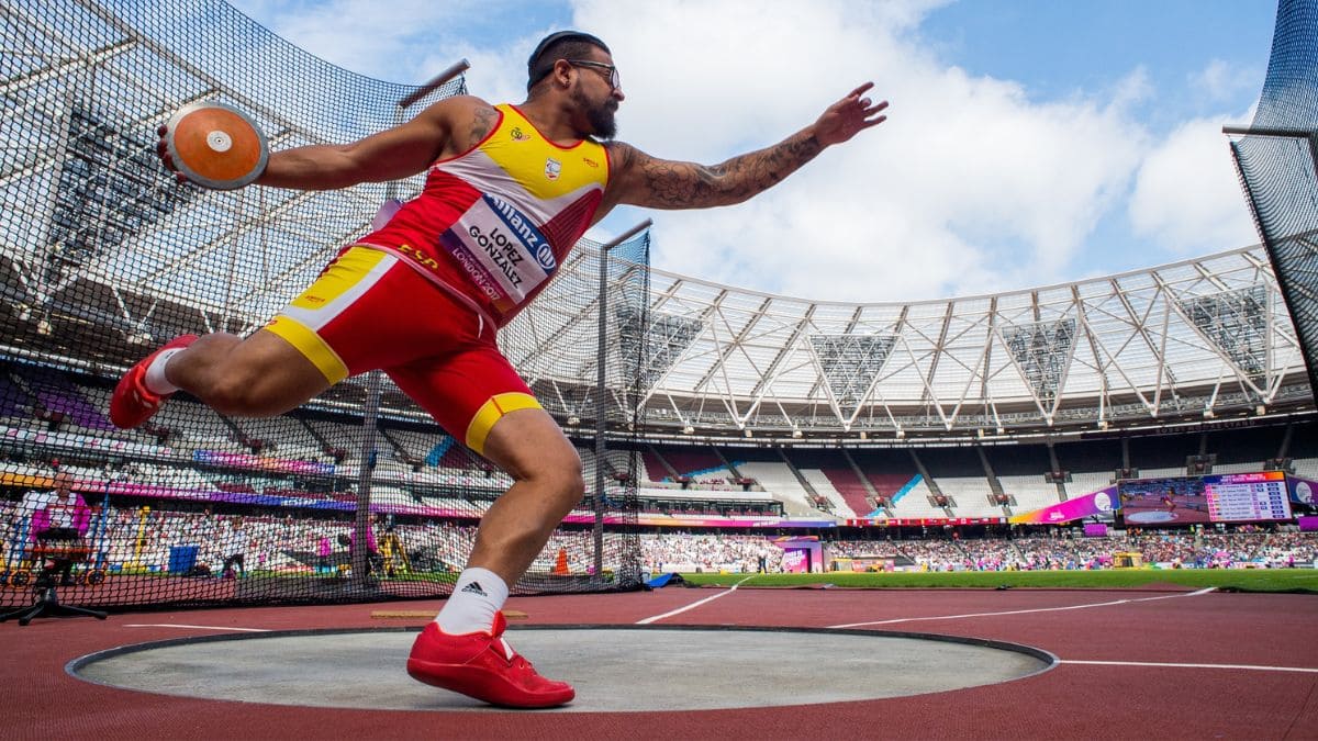 Kim López, atleta paralímpico español