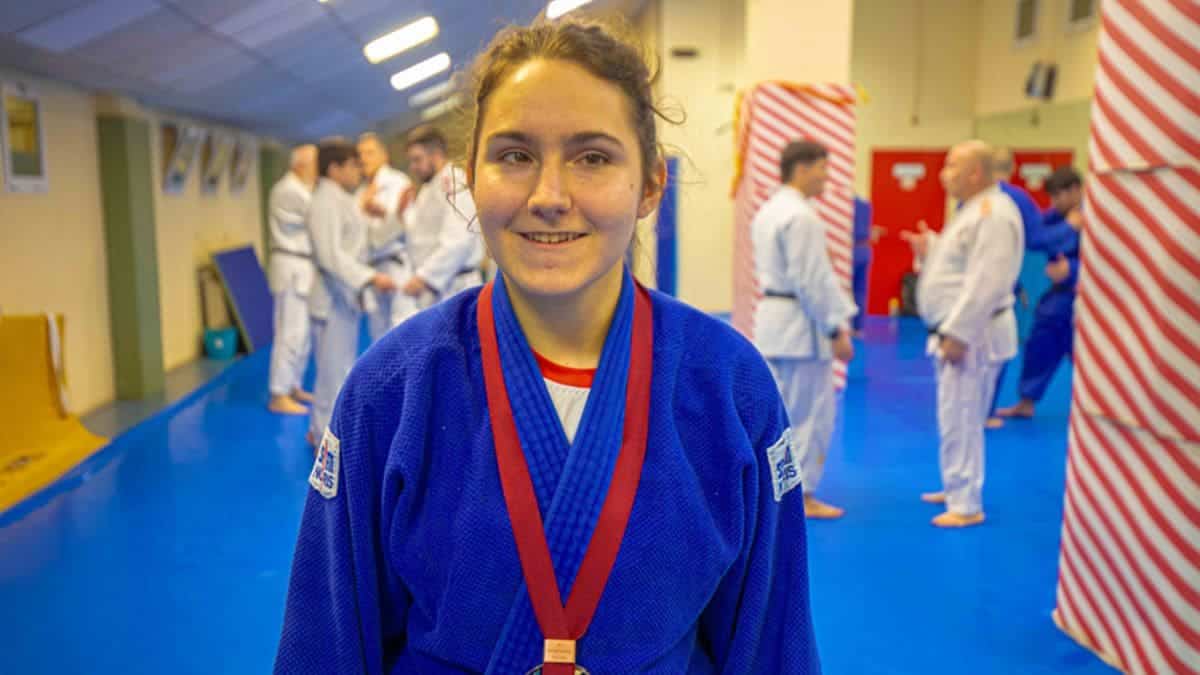 María Manzanero, judoka paralímpica española