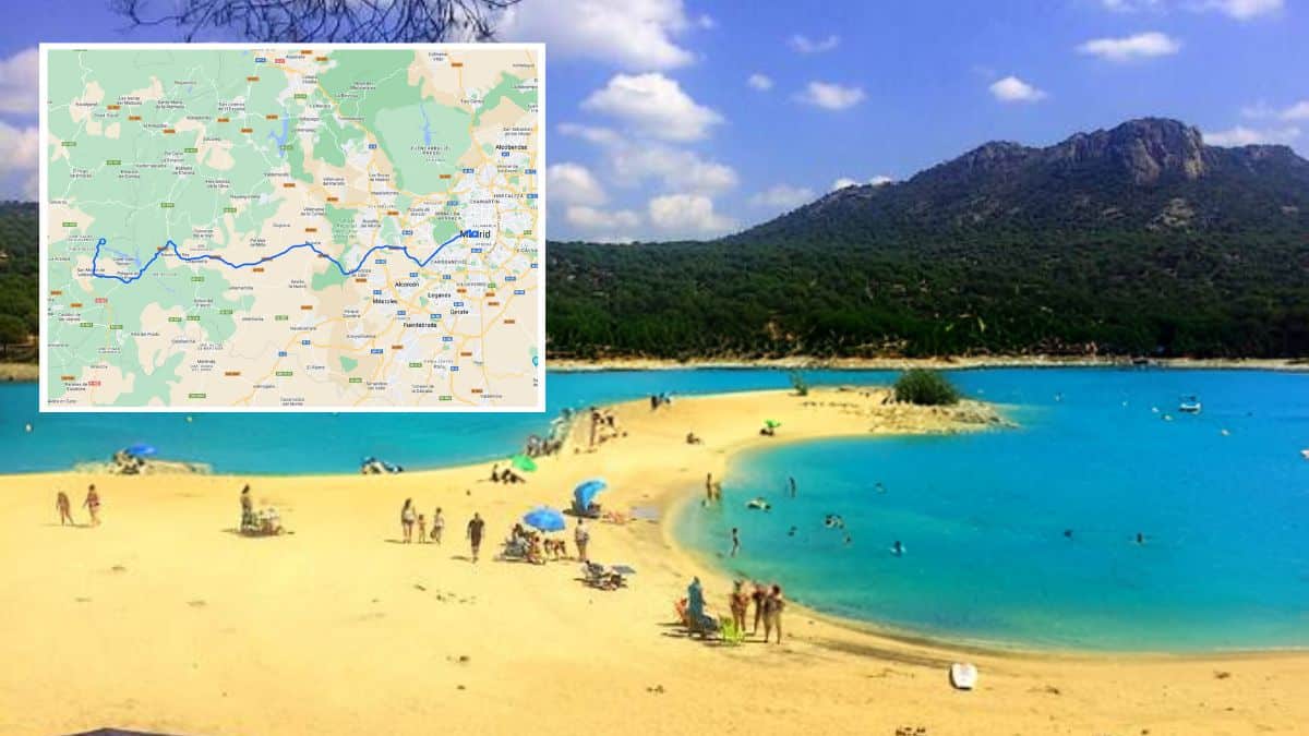 playa Virgen de la Nueva ubicada en San Martín de Valdeiglesias