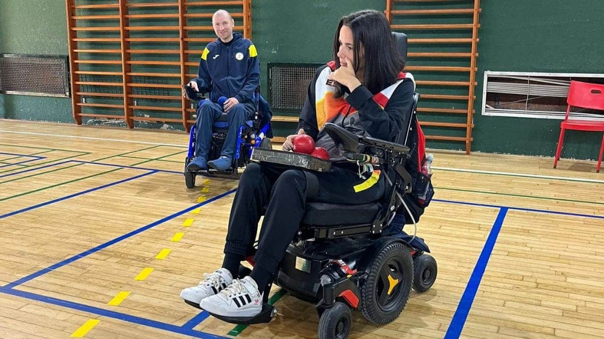 Sara Aller, deportista española paralímpica de Boccia