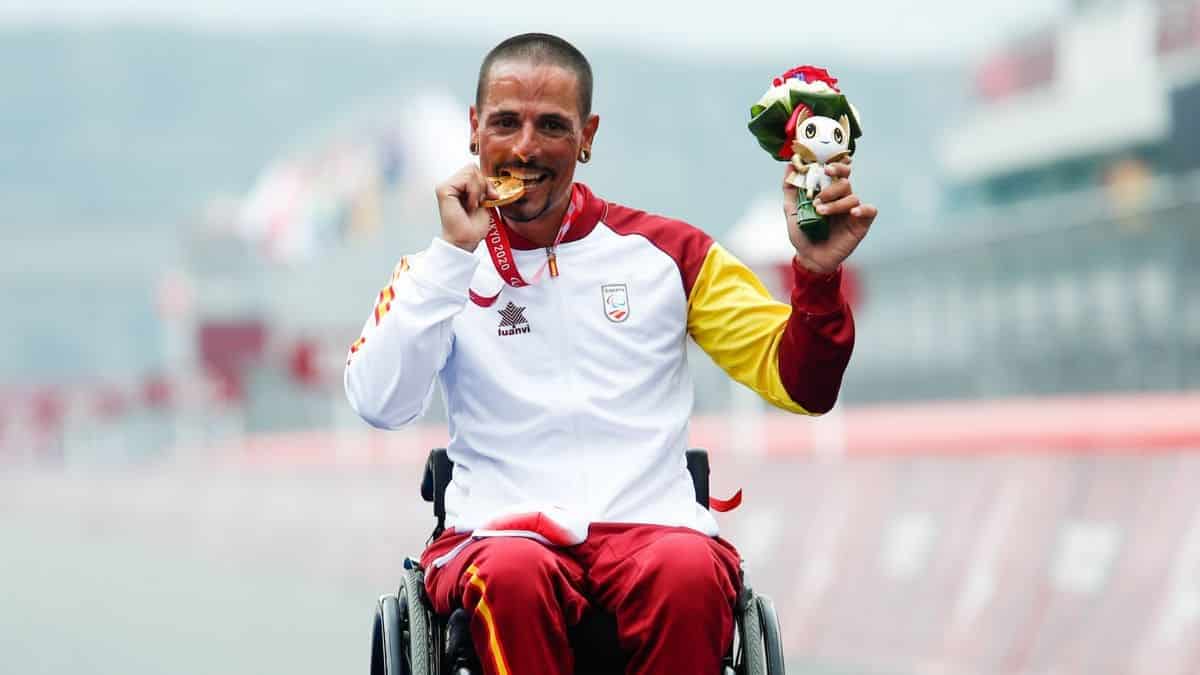 Sergio Garrote, medallista paralímpico español en Tokio 2020