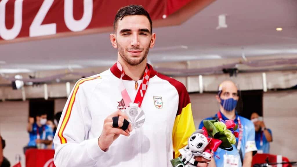 Sergio Ibáñez, judoka paralímpico español./ Foto del CPE